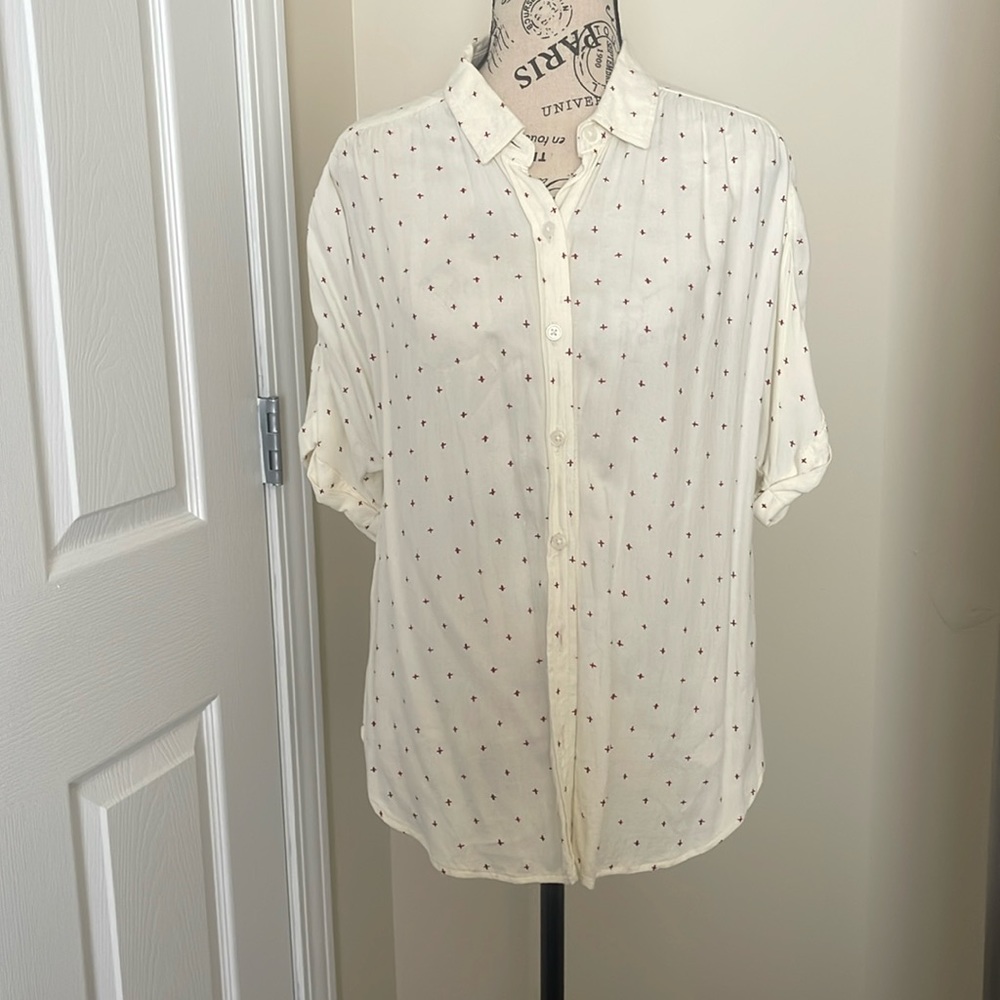 Cross blouse